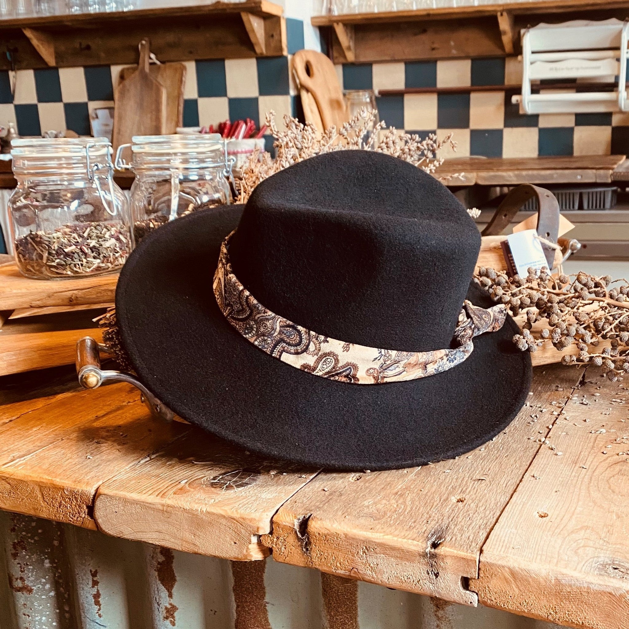 Fedora kids & adults black - Charly's
