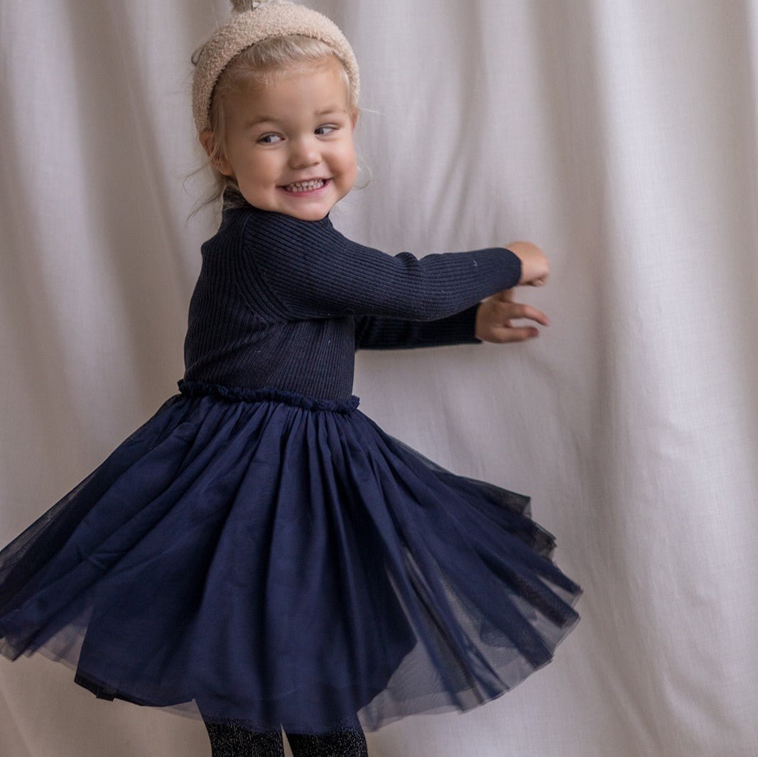 Lotus dress blue - Charly's