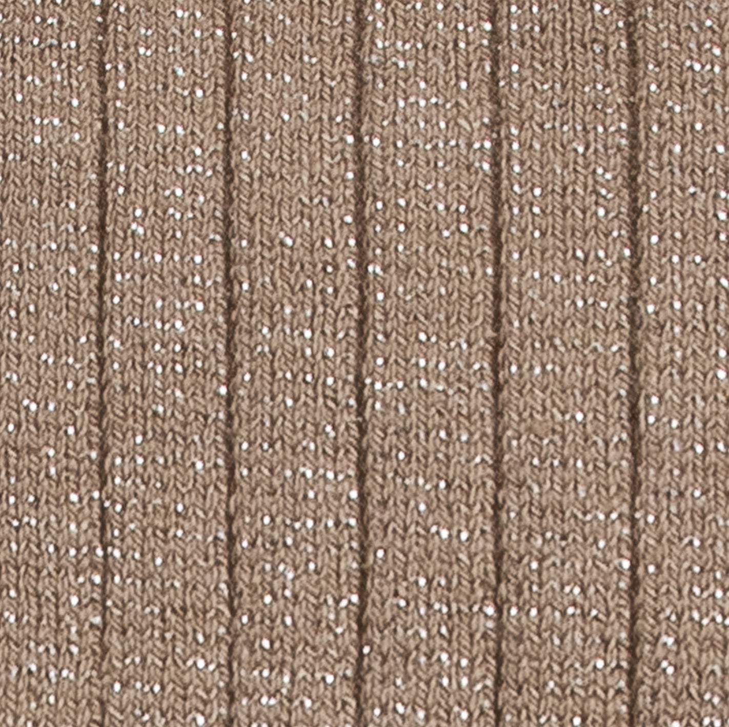 Maillot glitter taupe ribbed - Charly's