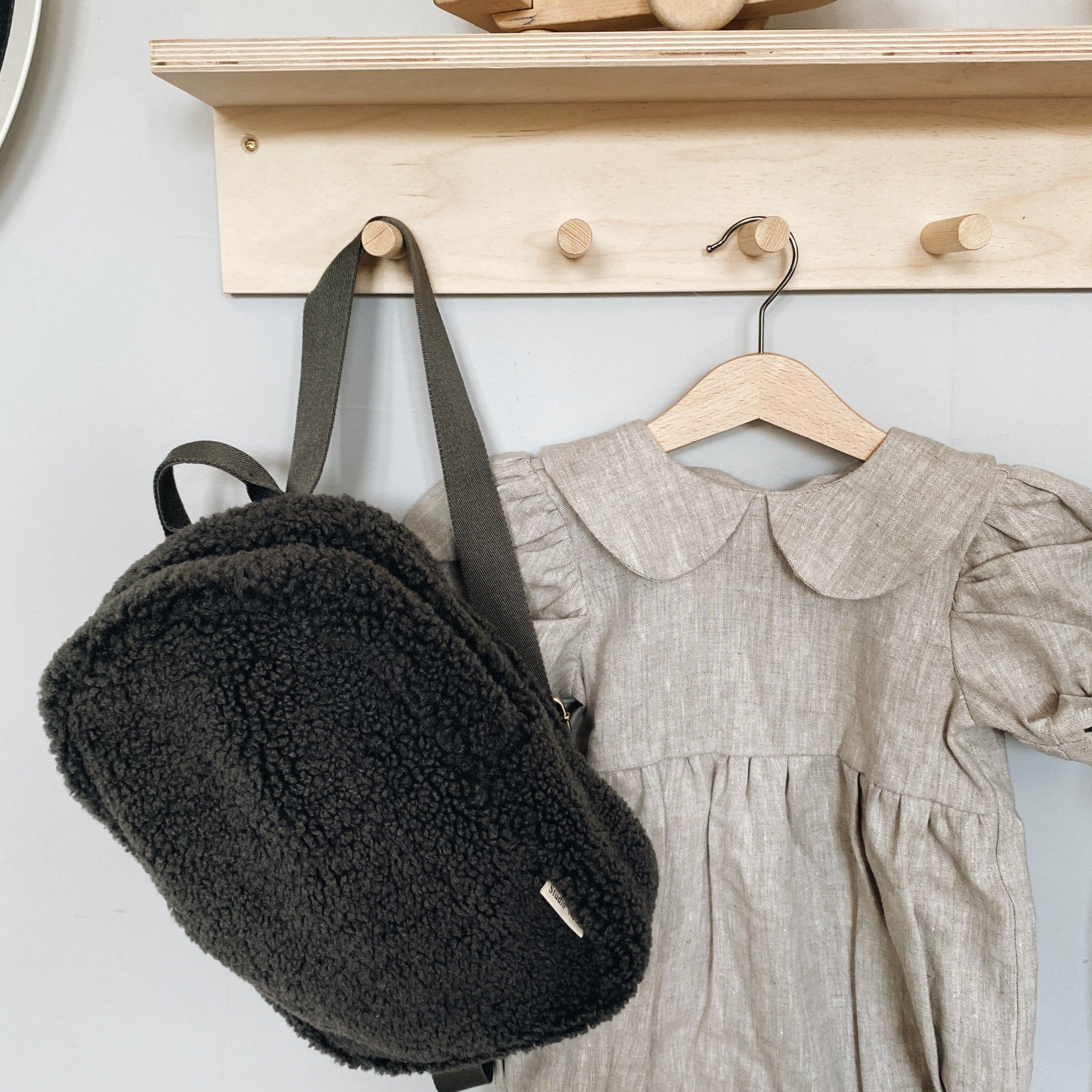 Studio Noos Personalized Rugzak Zwart - Charly's