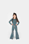 Scatchy Dots Longsleeve | Blauw