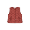 Quilted Bodywarmer Cherry Red