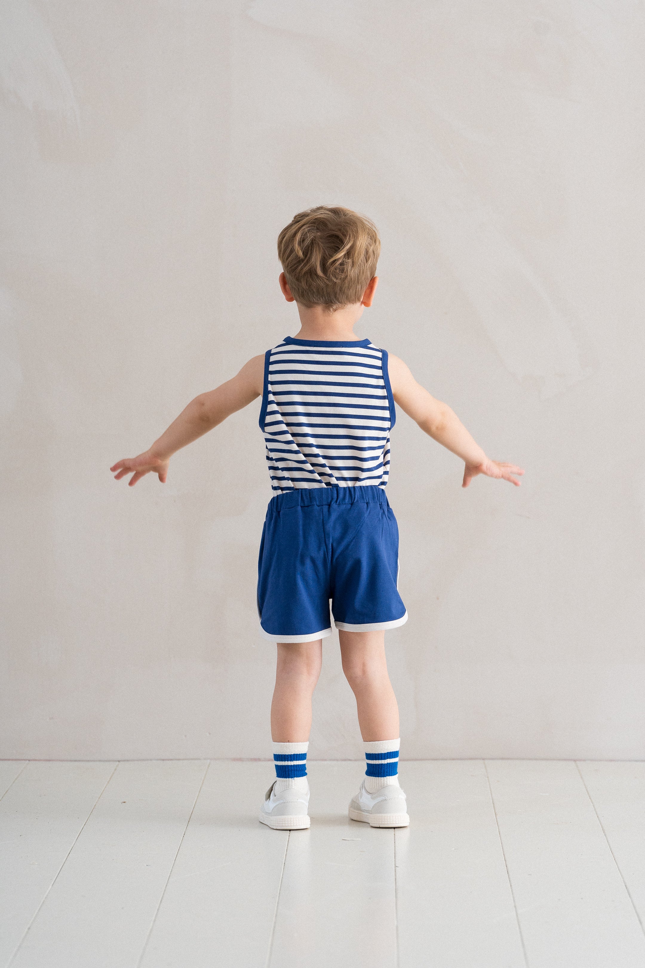 House of Jamie Gym Shorts Deep Blues