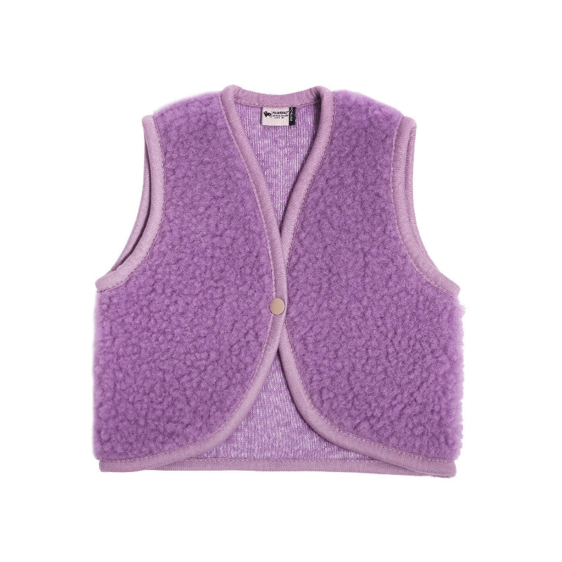 Baby bodywarmer lila