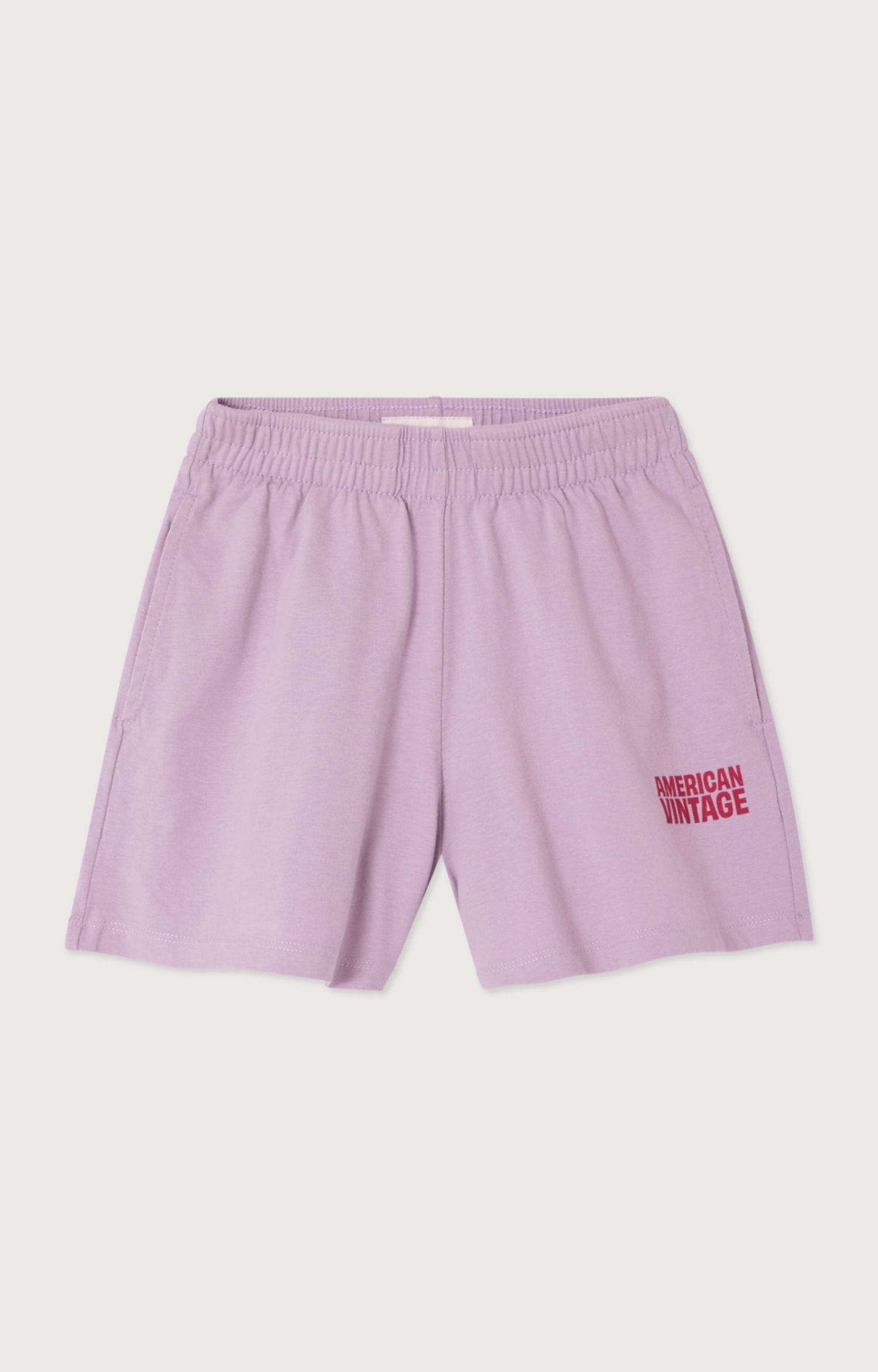 Voorzijde Short lila pastel