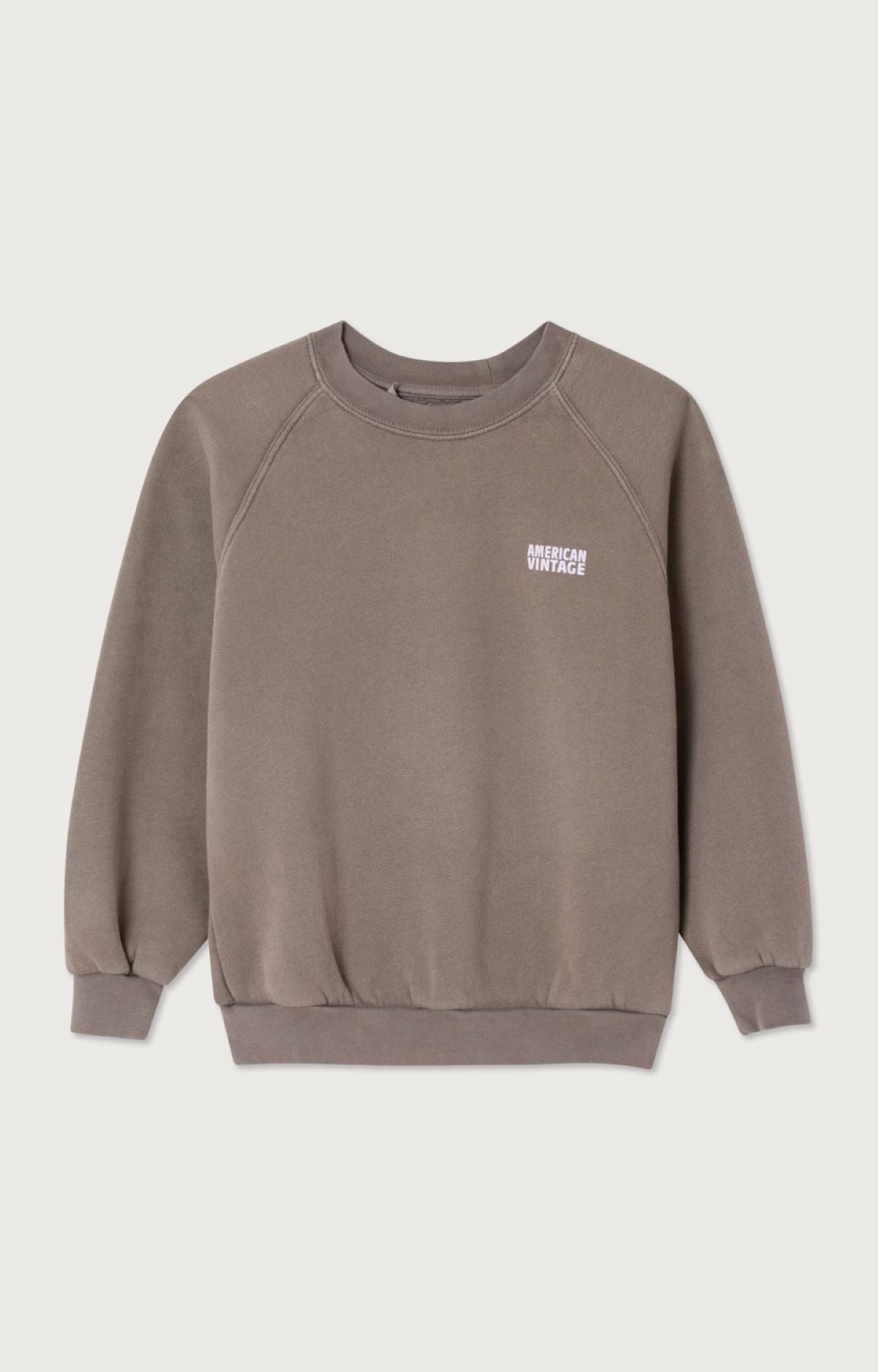 Voorzijde Trui cendre vintage