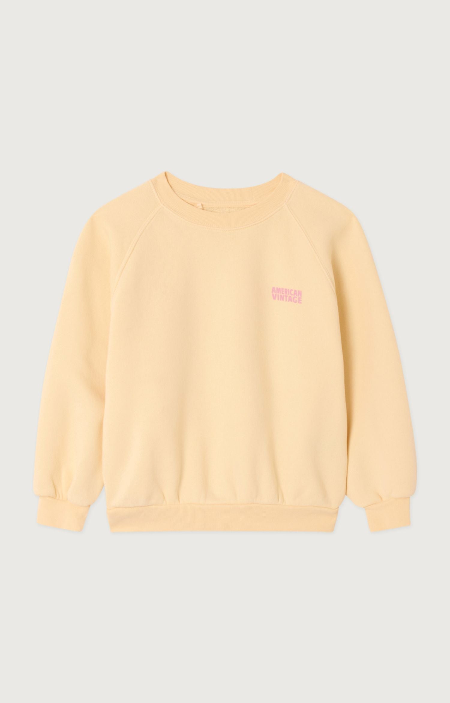 Voorzijde Trui vanille vintage