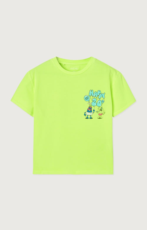 american vintage t shirt mimosa fluo