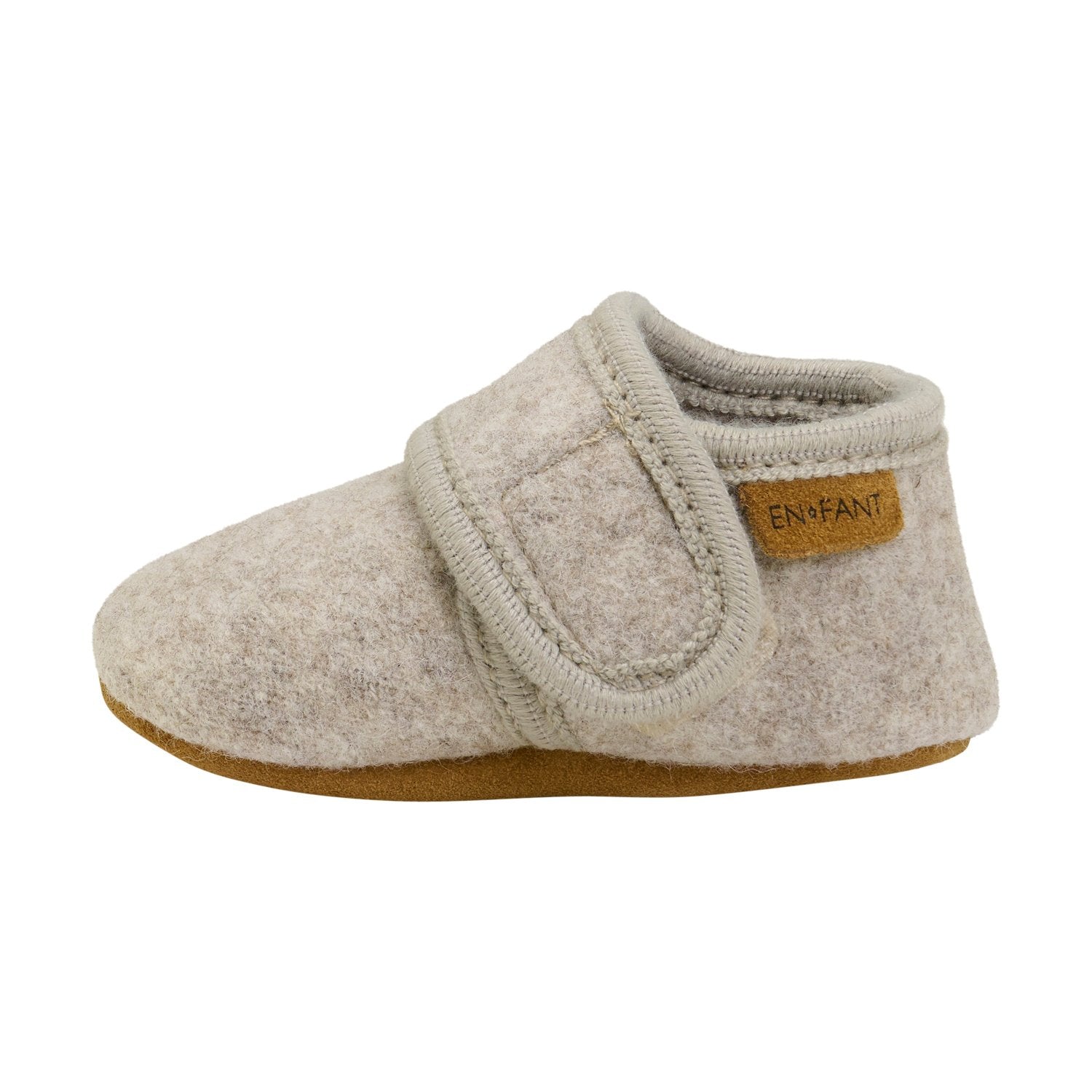 Babyslofjes wool sand melange Enfant 2