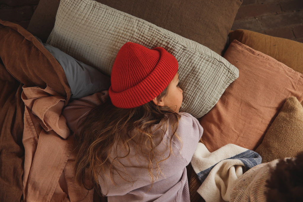 Beanie rood