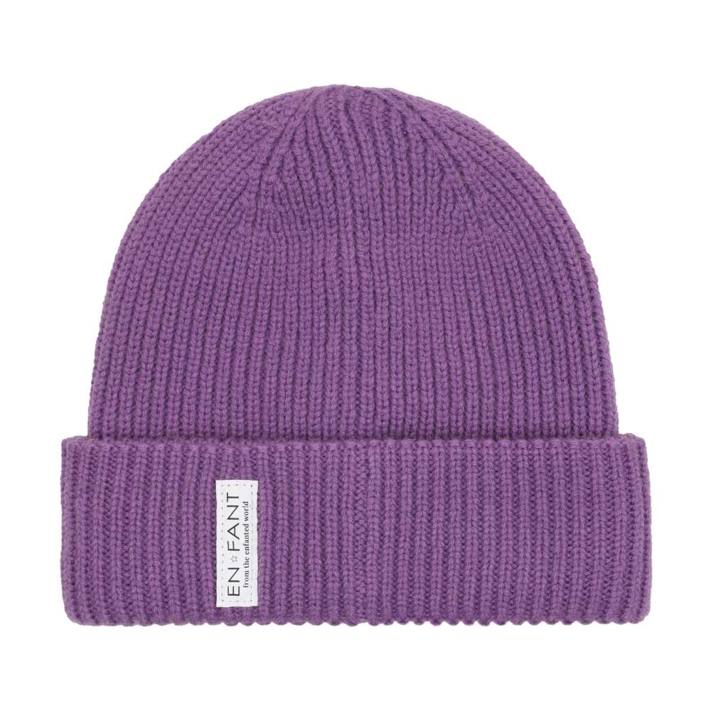 Beanie wol bellflower enfant