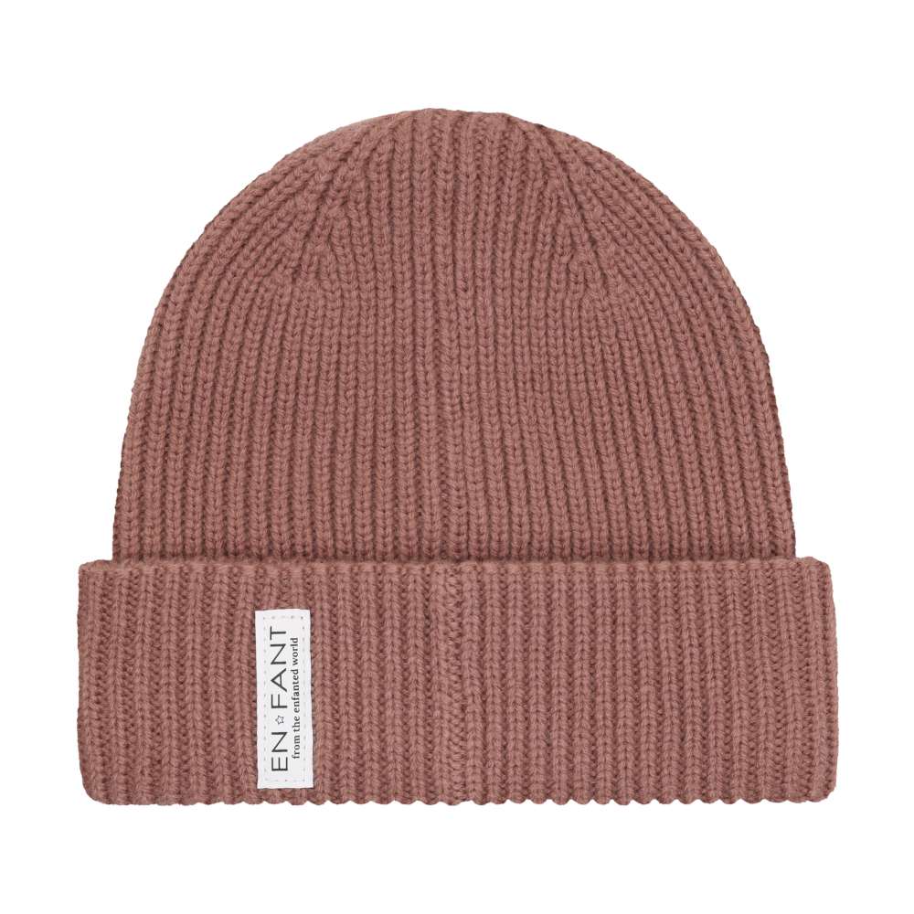 Beanie wol burlwood enfant