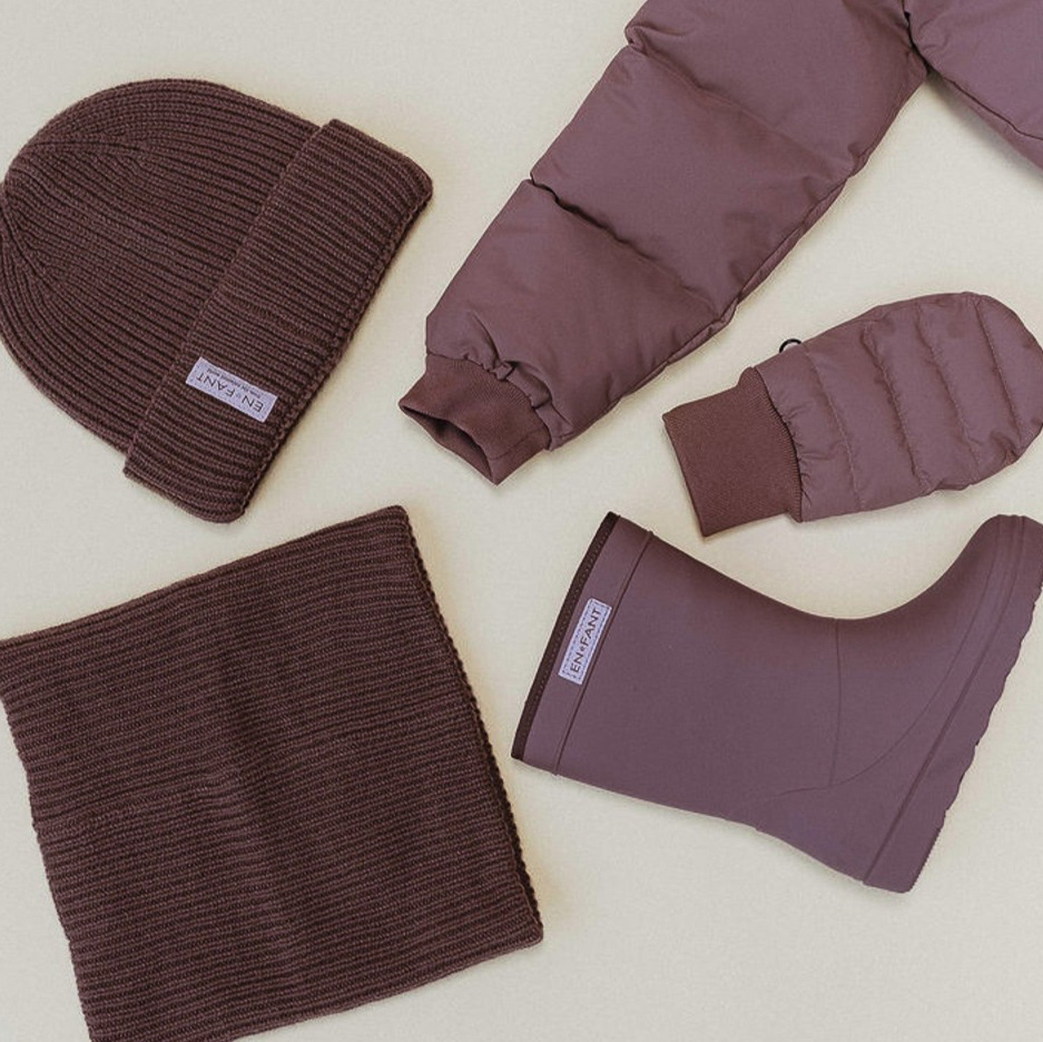 Beanie wol flint enfant