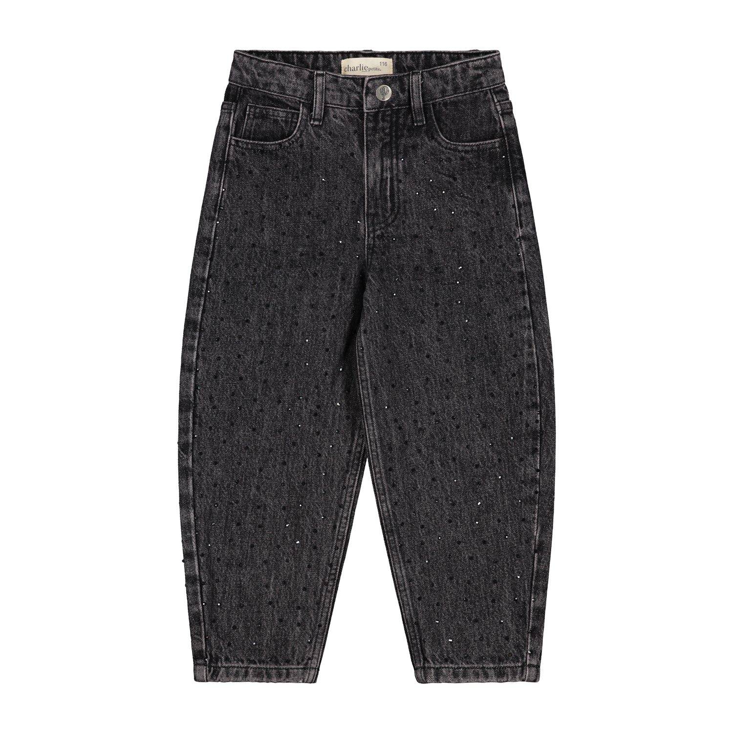 Charlie Petit lou balloon jeans voorkant
