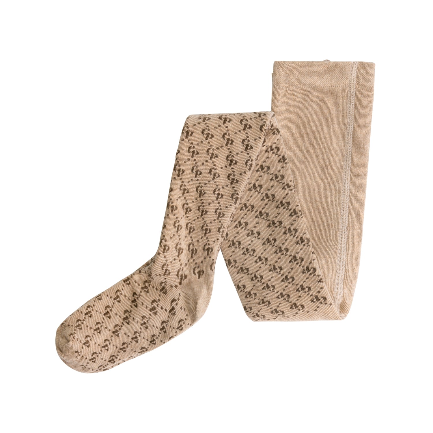 Charlie Petit nadia tights camel voorkant