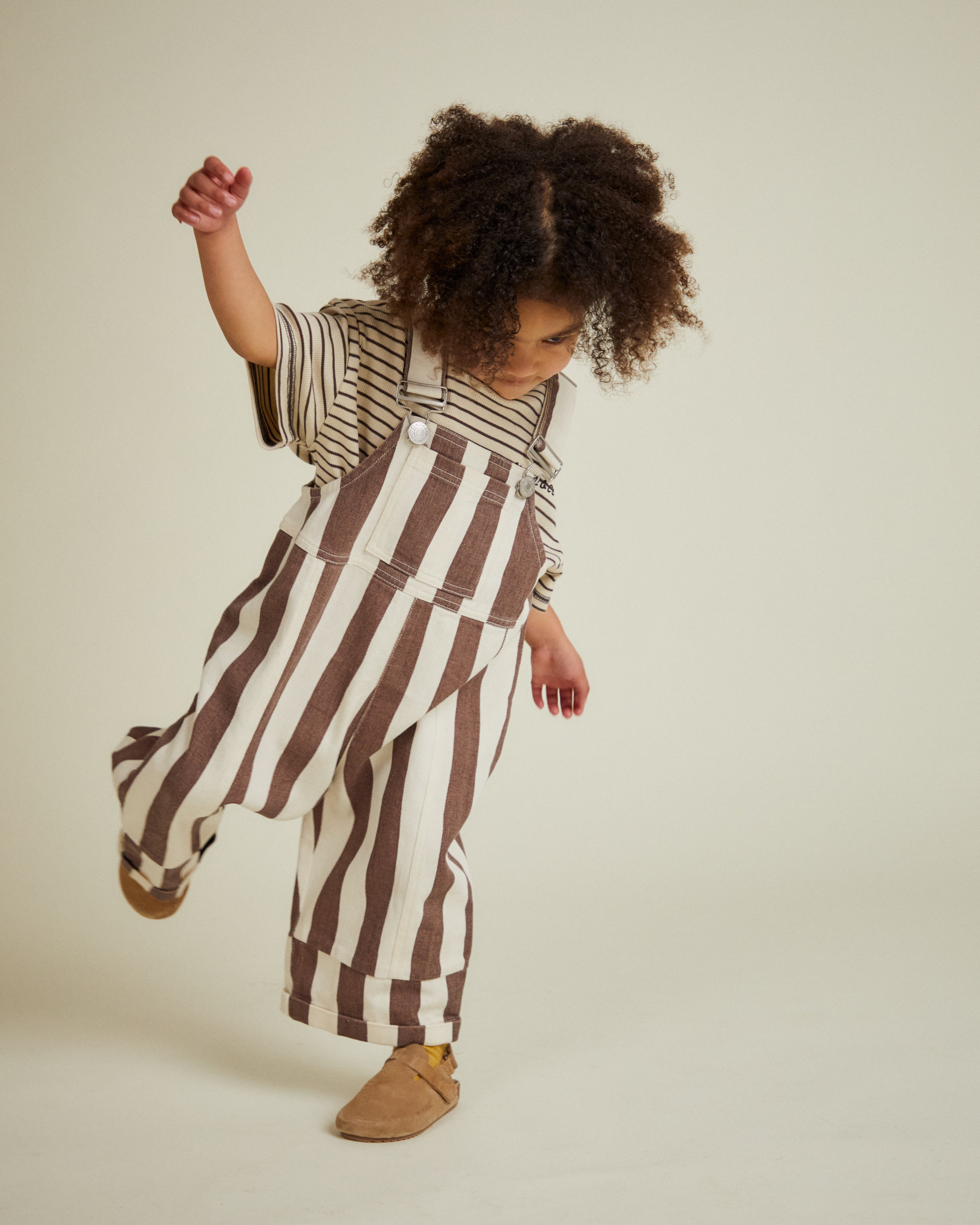 Blythe stripe dungaree