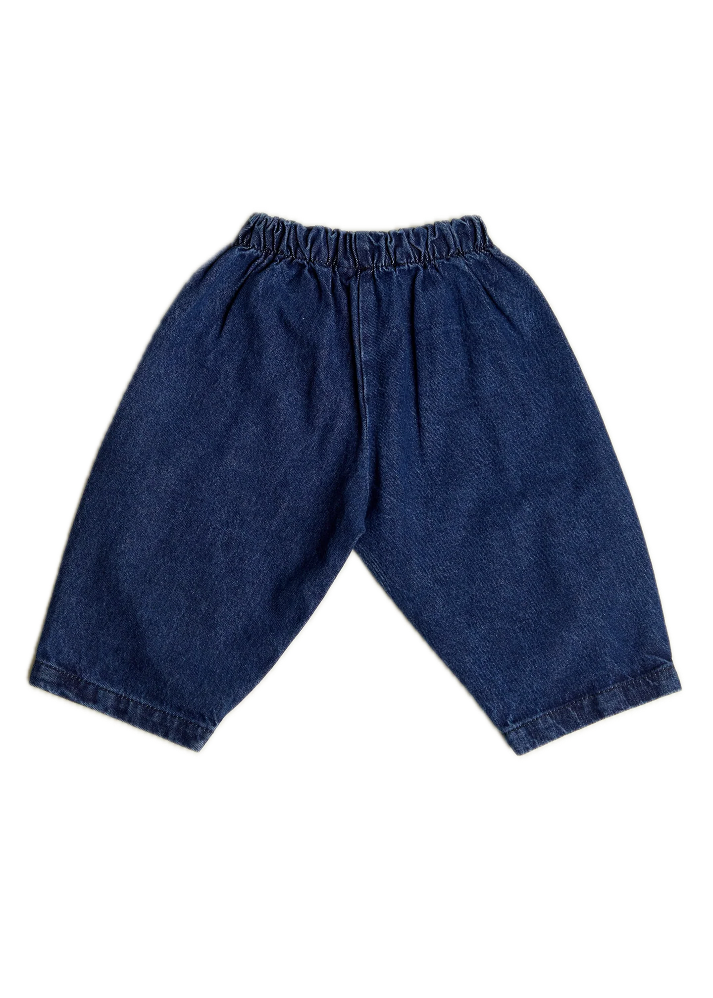 Wave denim trouser