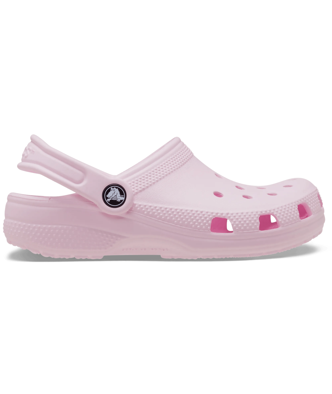 Crocs classic rose milk