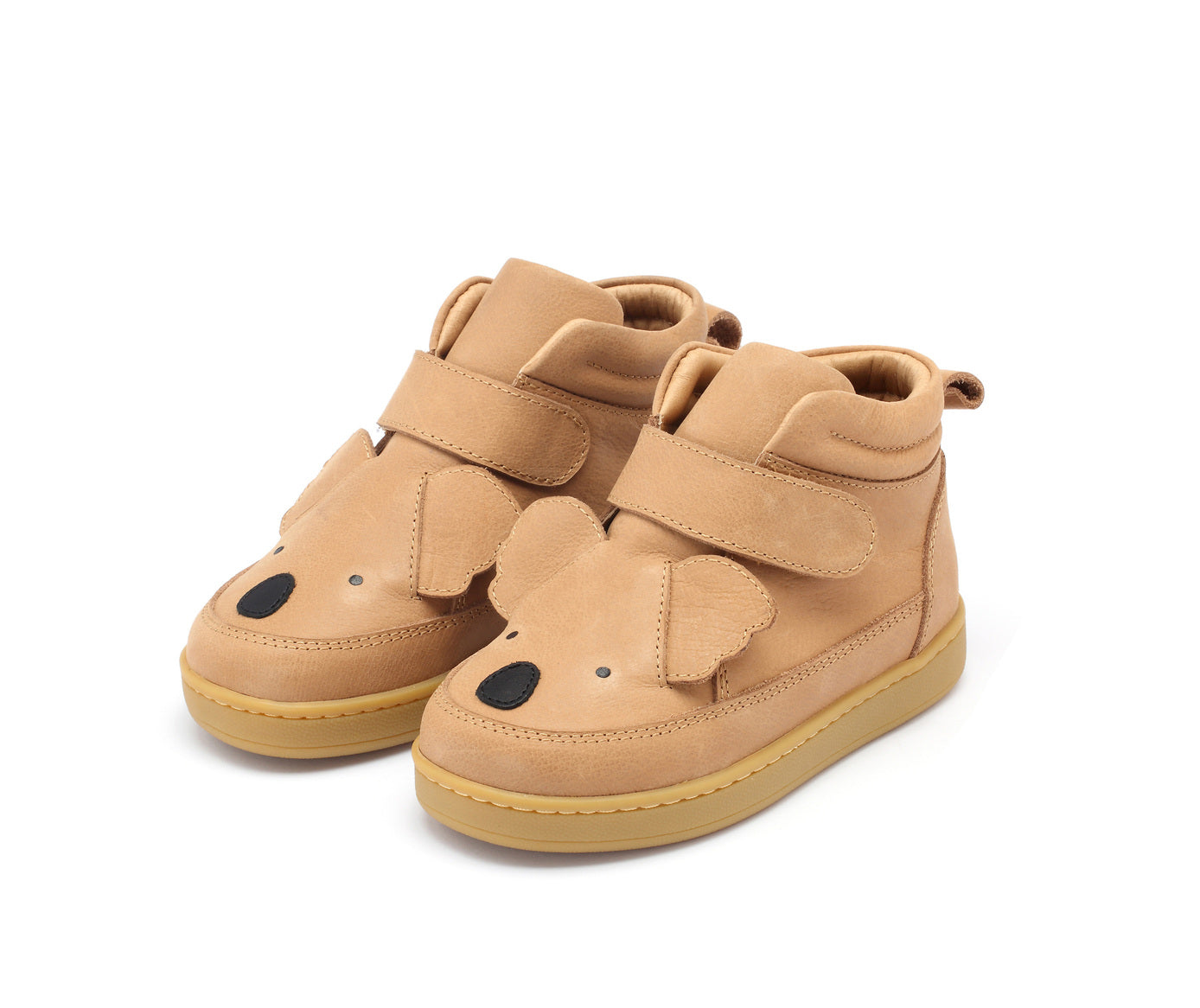 Donsje Mika sneakers koala truffle leather