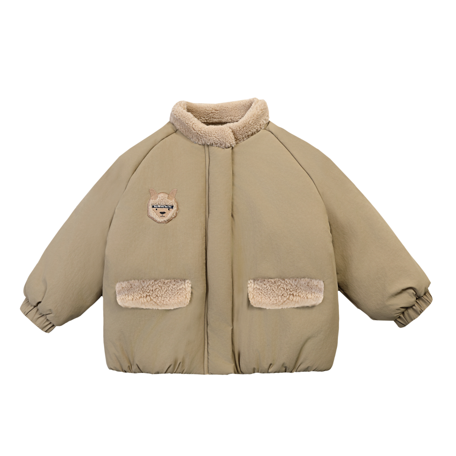 Donsje Jas oscor alpaca sesame voorkant 