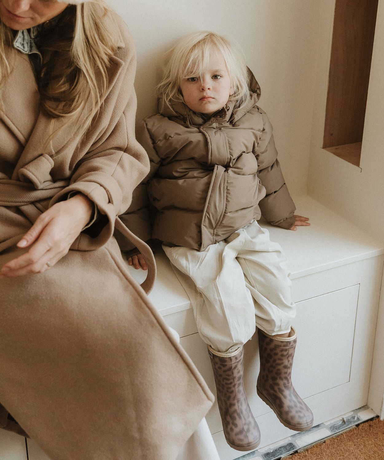 Thermoboots limited edition leopard enfant