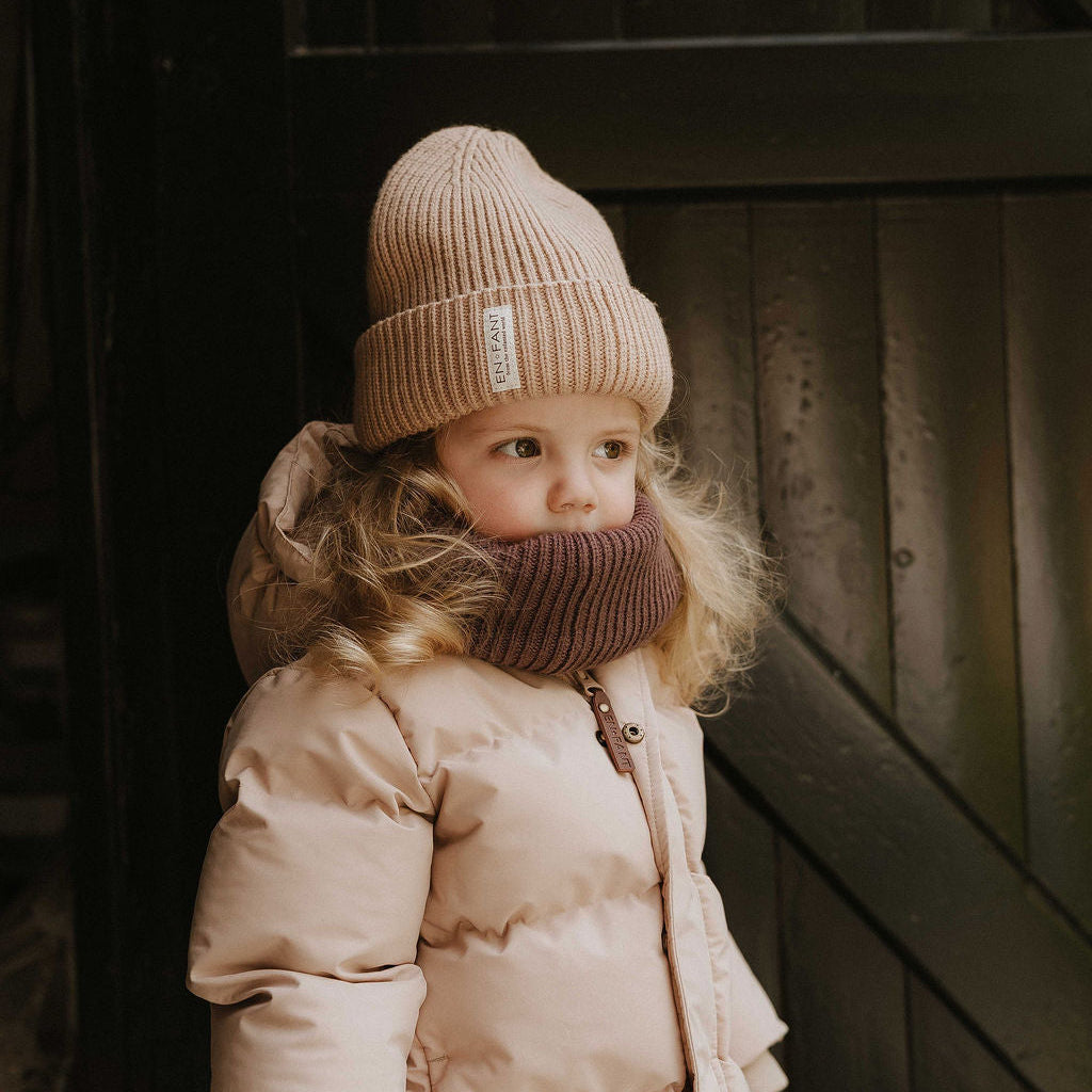 PRE-ORDER Beanie wol sand limited edition enfant