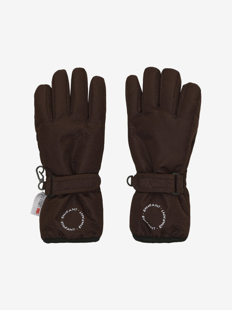 Handschoenen waterdicht coffee bean enfant