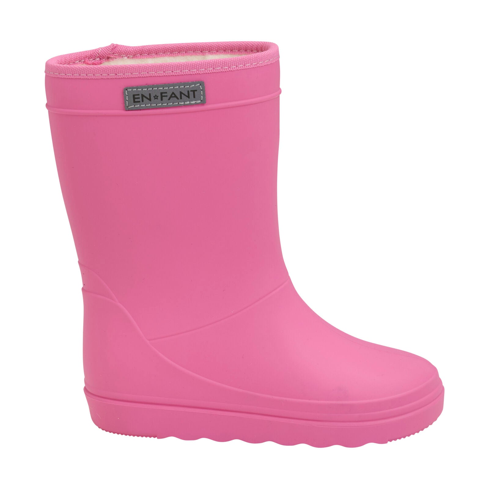 Thermoboots carmine rose Enfant voorzijde enkele boot.
