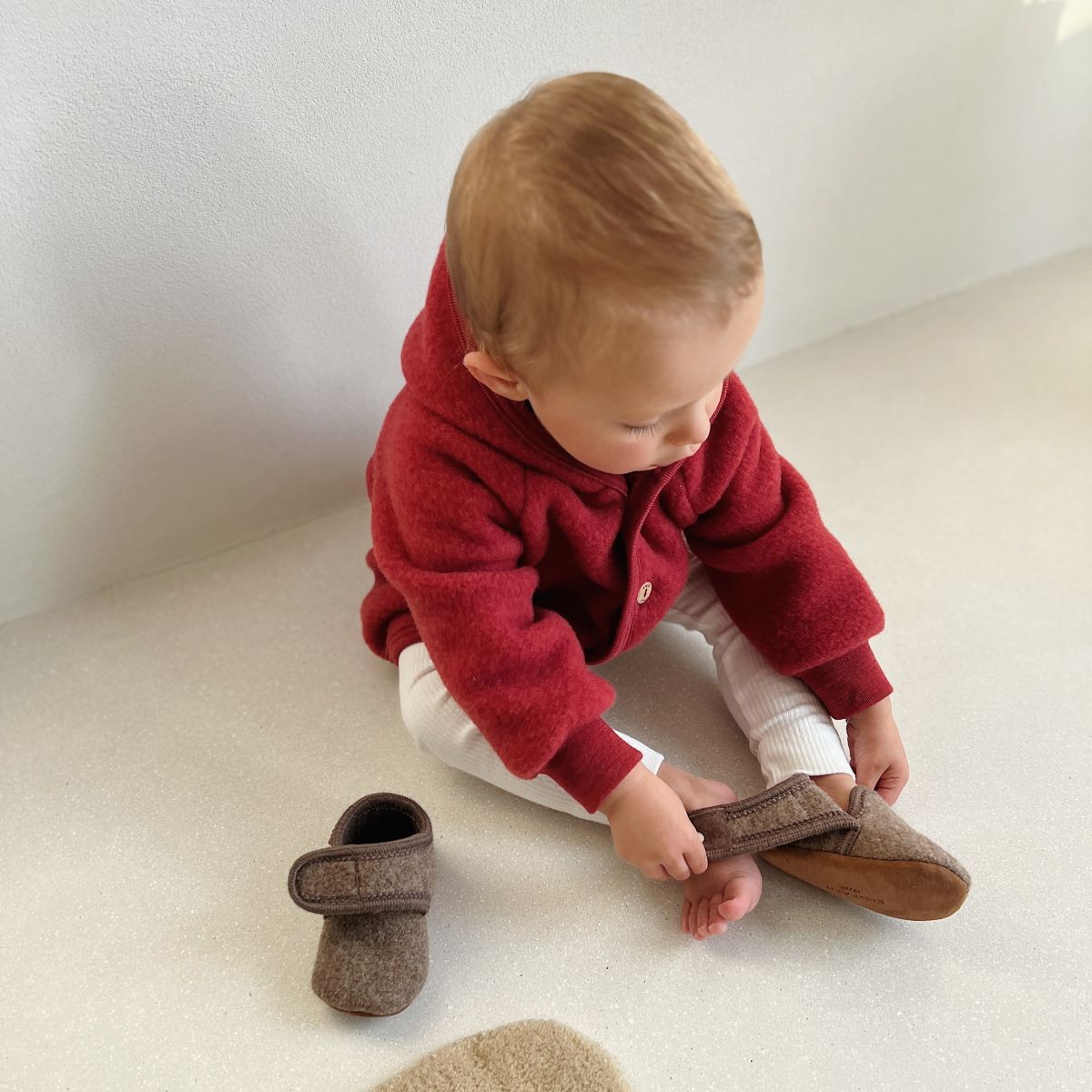 Jasje wolfleece rood