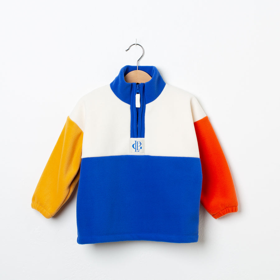 Fleece Zip Blue