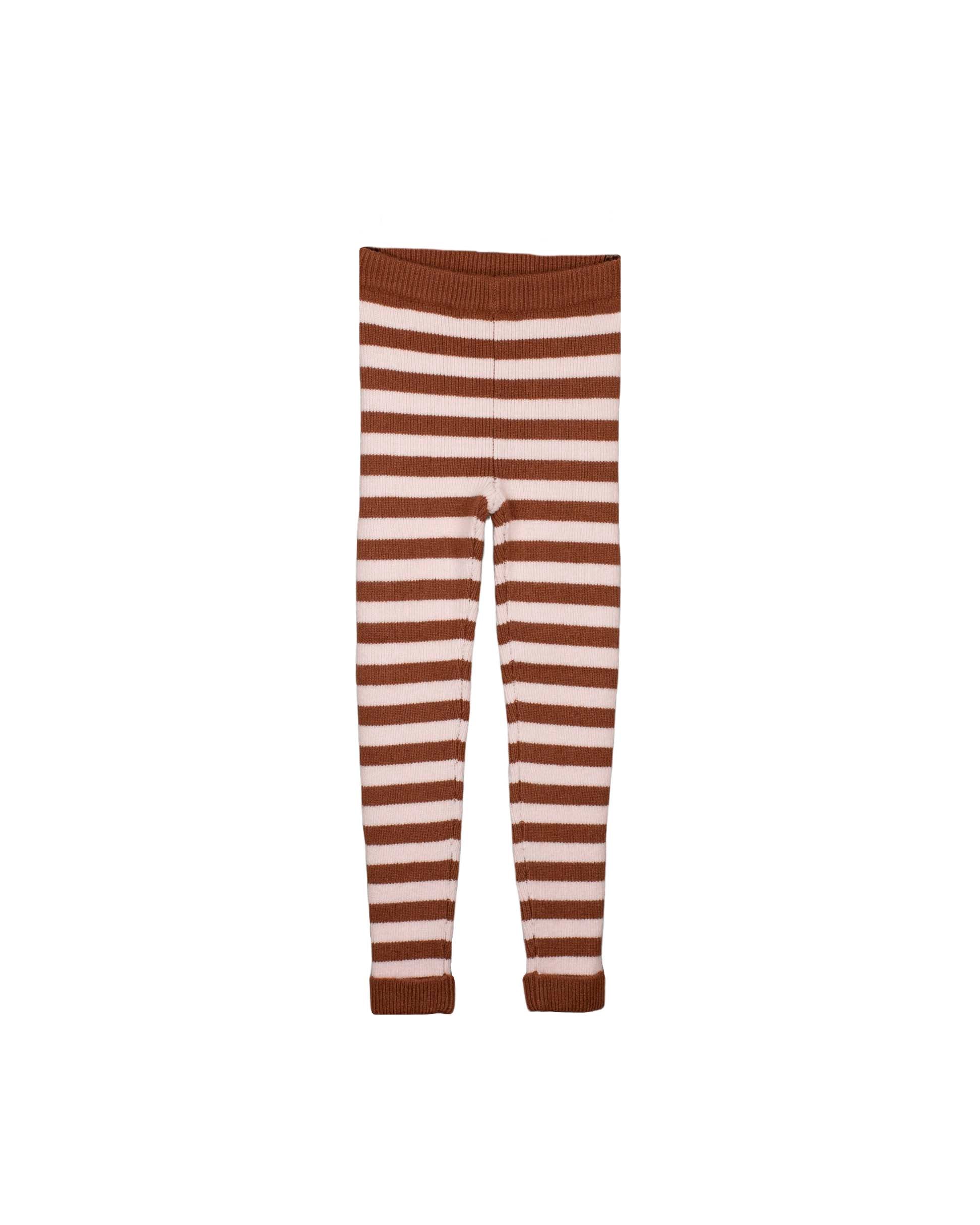 Rib legging stripe