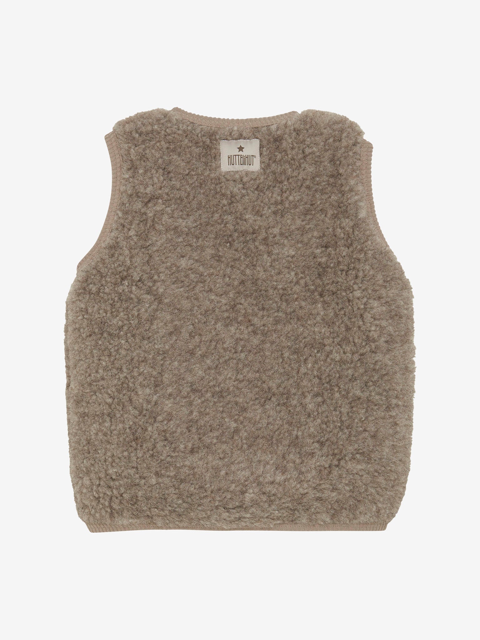 Bodywarmer merinowool bruin