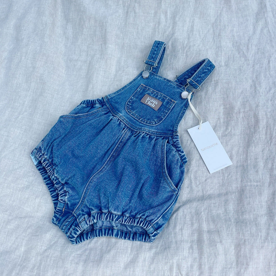 Bowie Bubble Romper - Hero Blue