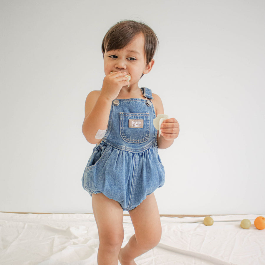 Bowie Bubble Romper - Hero Blue