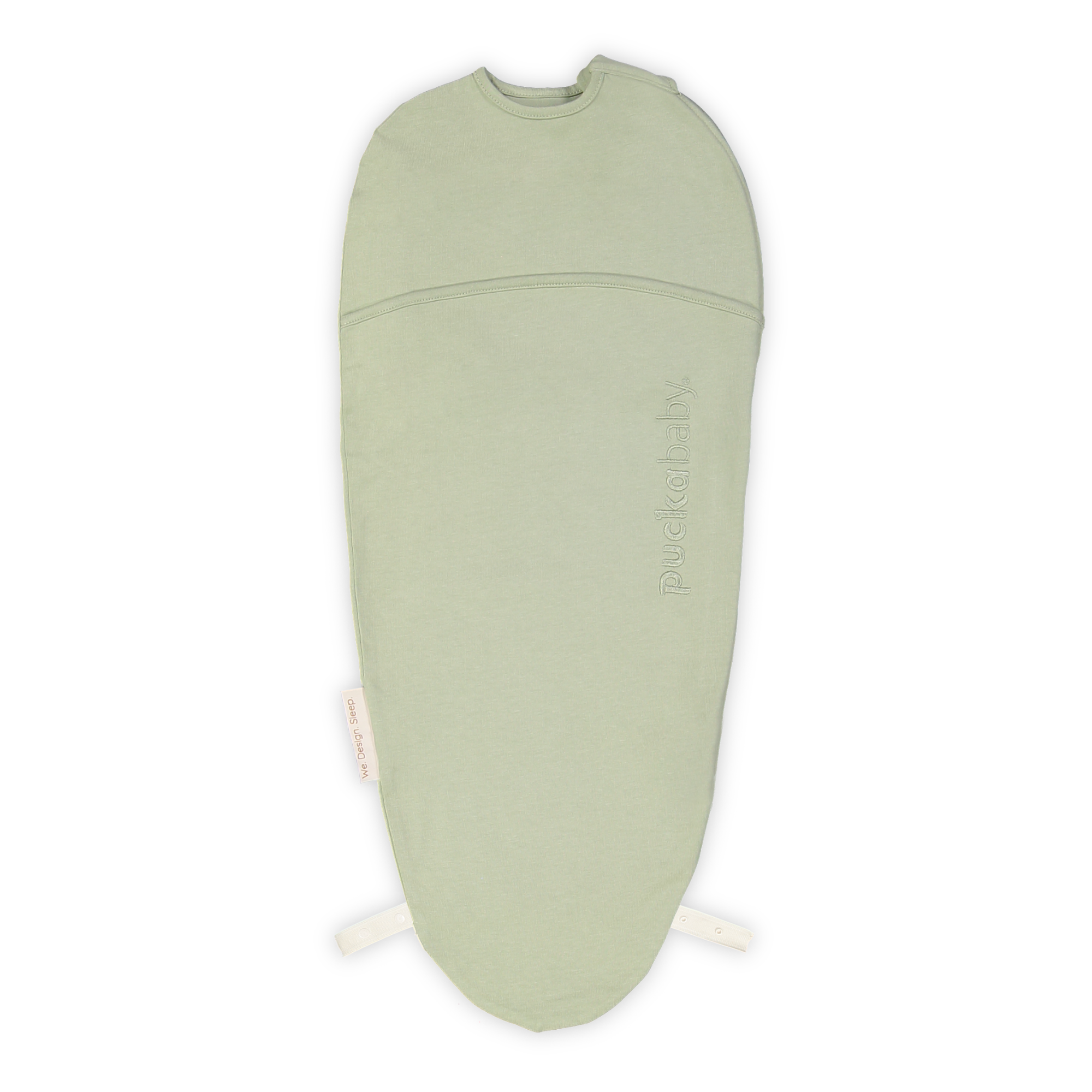 Voorzijde Inbakerslaapzak Piep 0-3M Olive