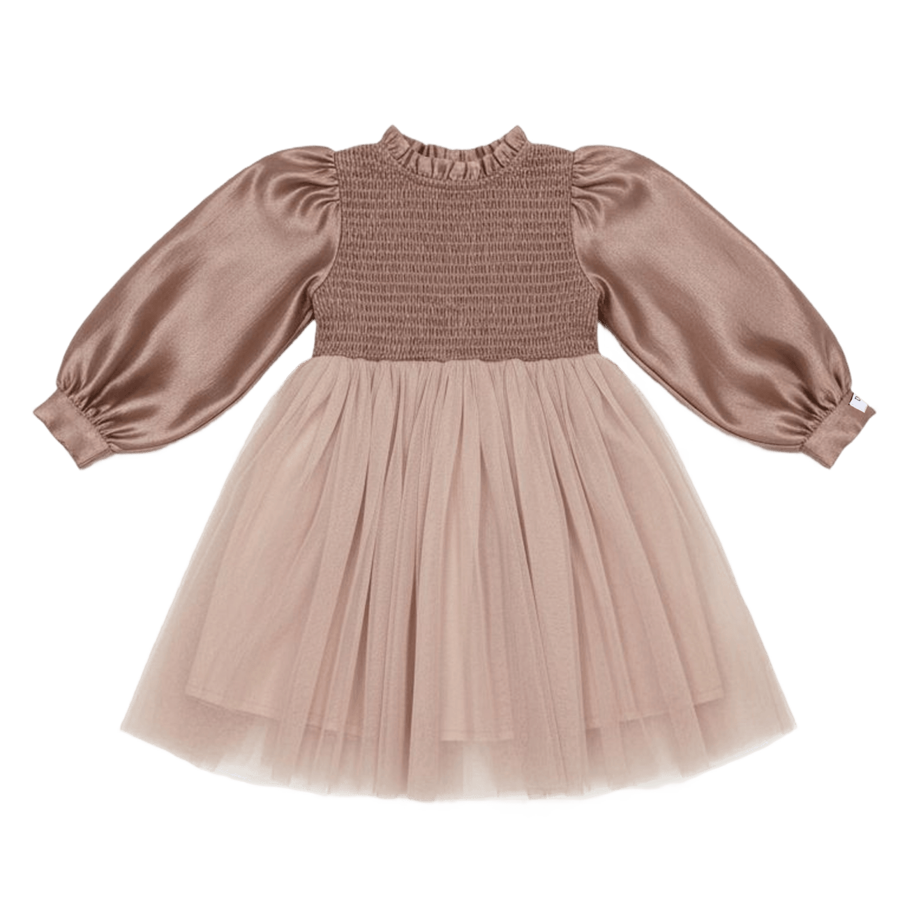Janice dress rose brown
