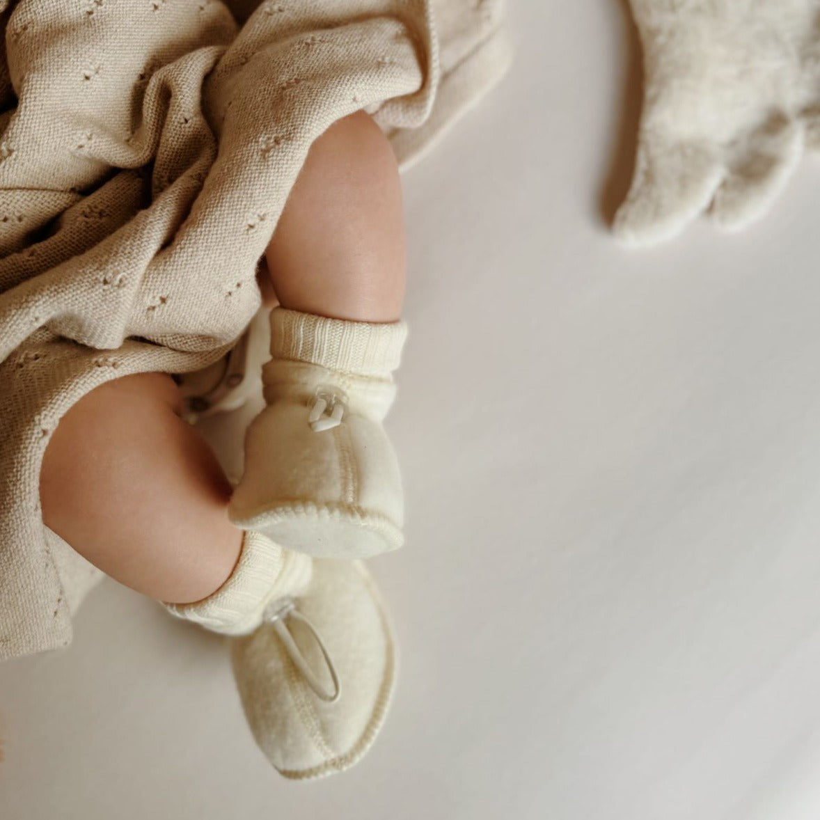 Joha Baby slofjes naturel