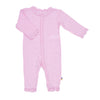 Wollen jumpsuit in de kleur rose voor baby's van het merk Joha.