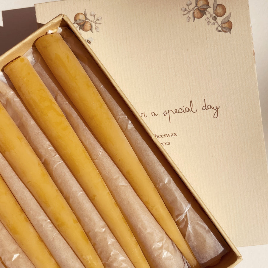 Birthday Candles Beewax