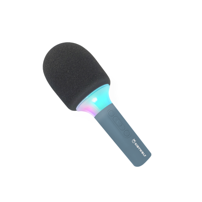 Karaoke microfoon blauw