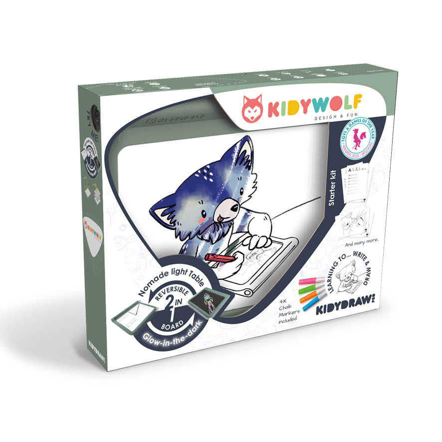 Kidydraw tweezijdig tekenbord pro