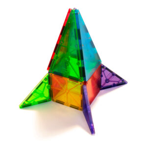 Speelgoed voor kinderen vanaf drie jaar van het merk Magna Tiles.