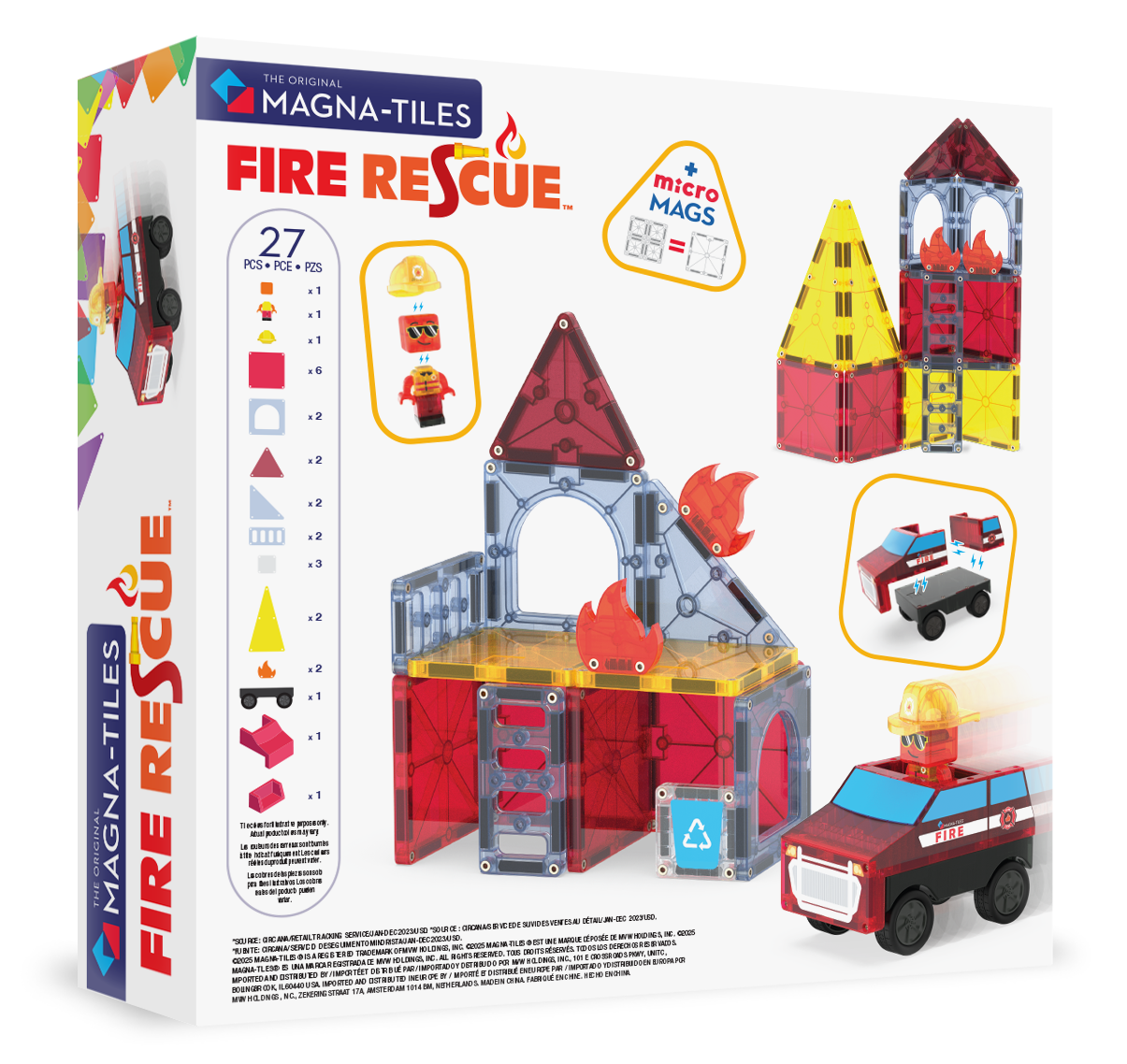 Magnetische tegels fire-station 27st.