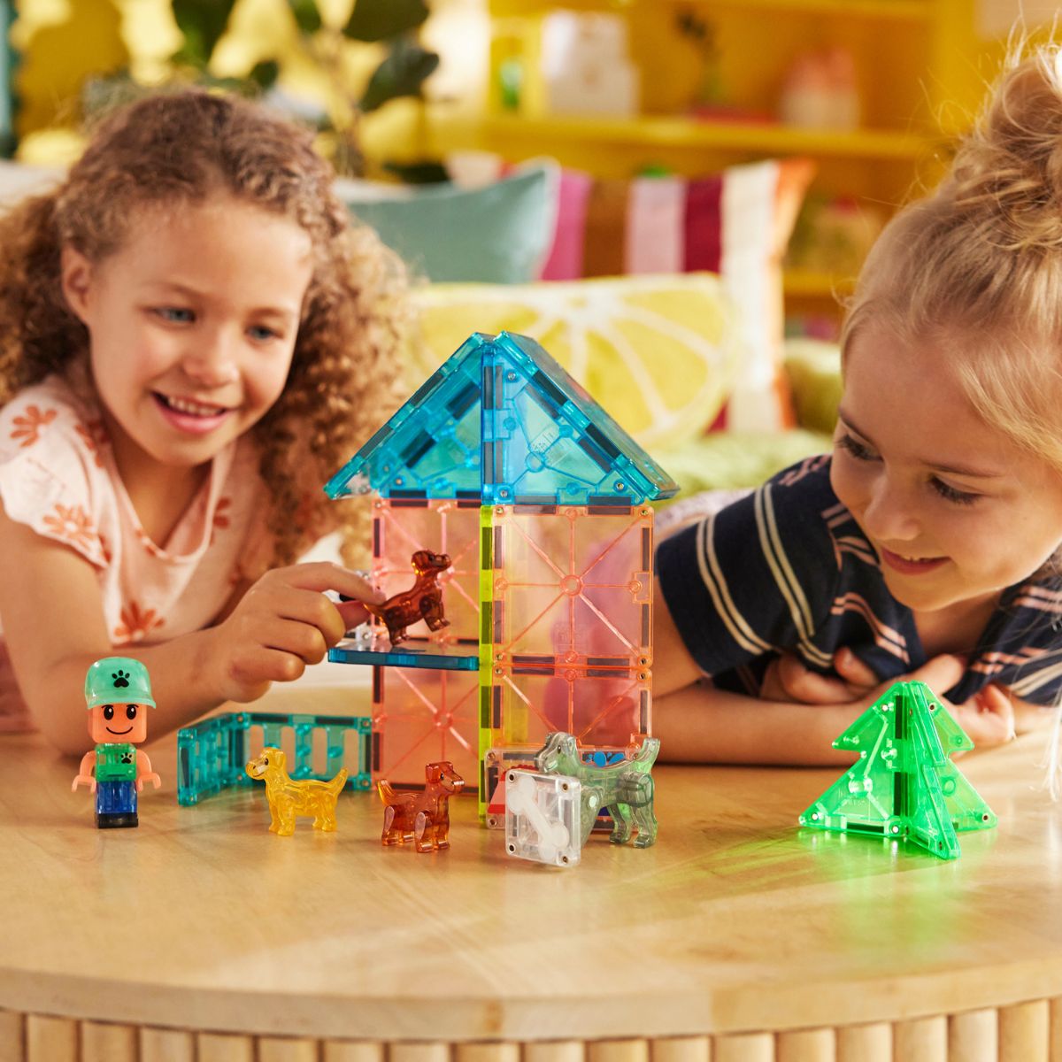 Magnetische tegels puppy park 27st.