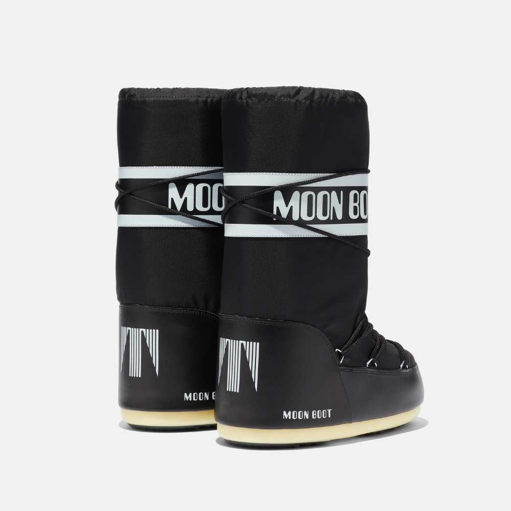 Moon boot zwart hoog