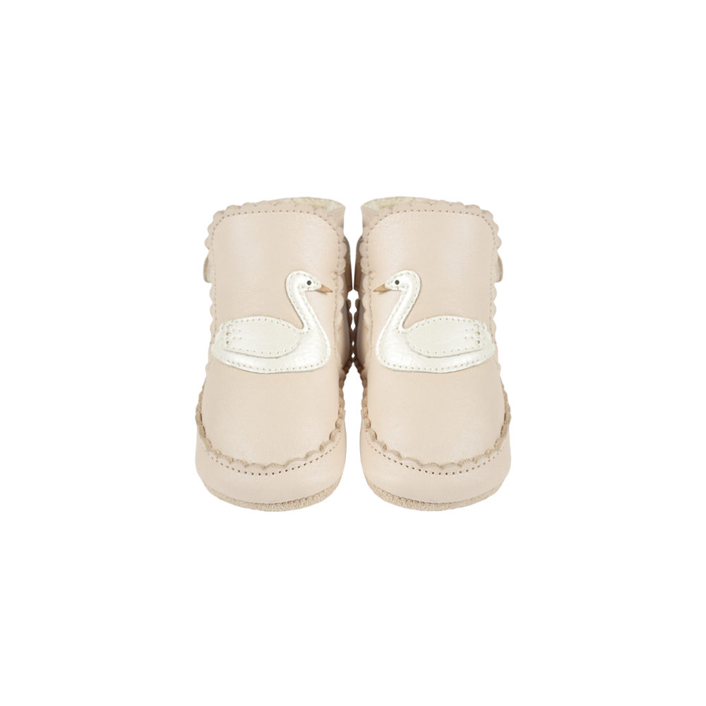 Niv booties swan powder nubuck