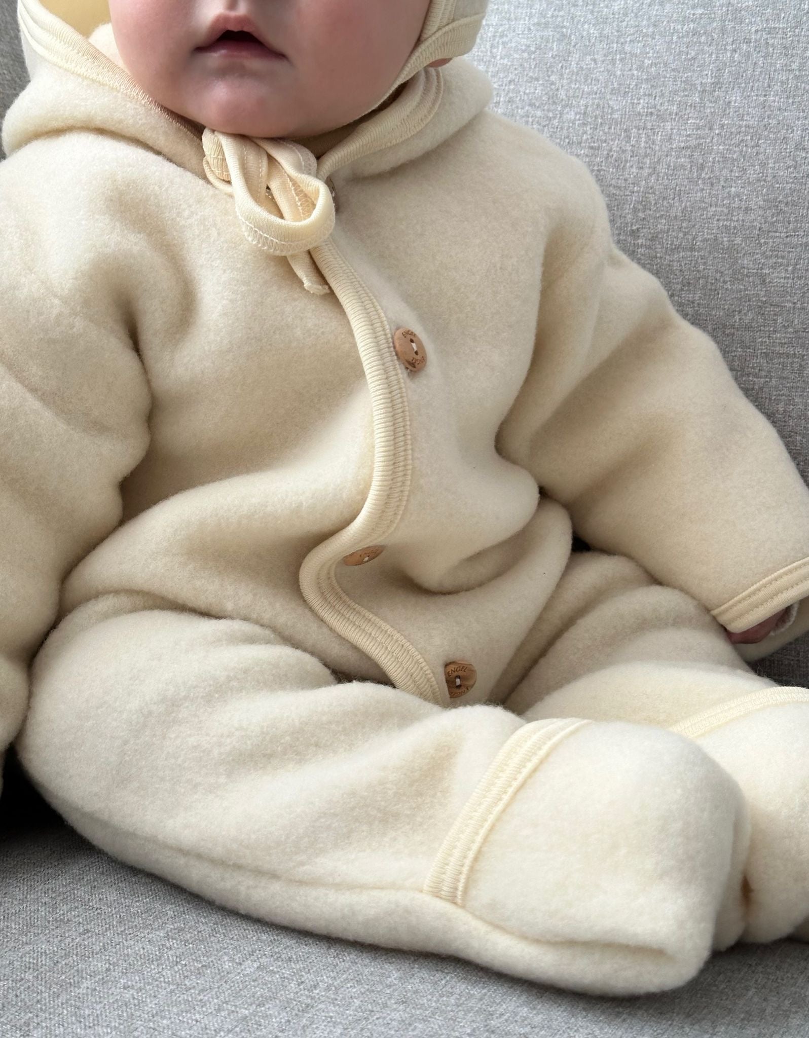 Engel Natur Overall wolfleece naturel • Charly's • Charly's