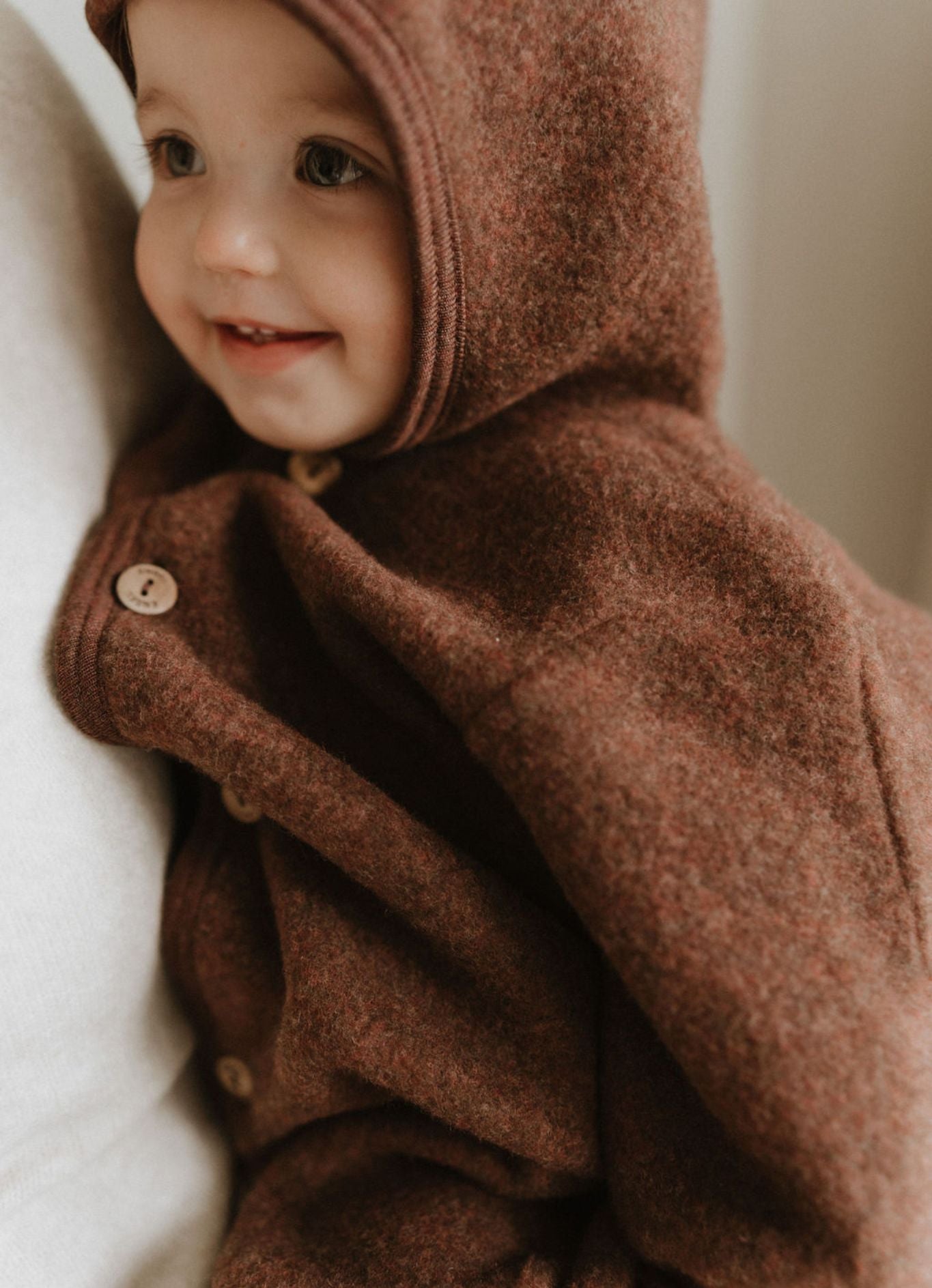 Overall wolfleece cinnamon