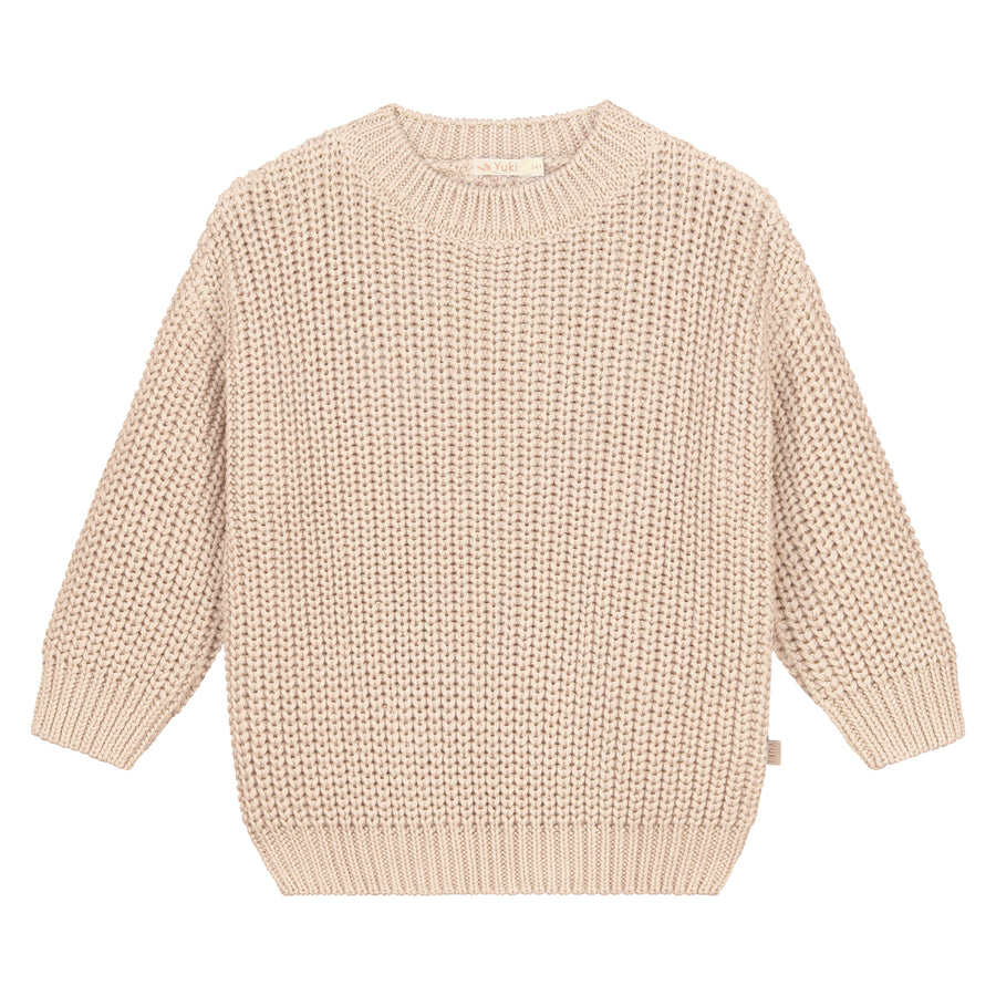 Yuki Knitted Sweater | Moon