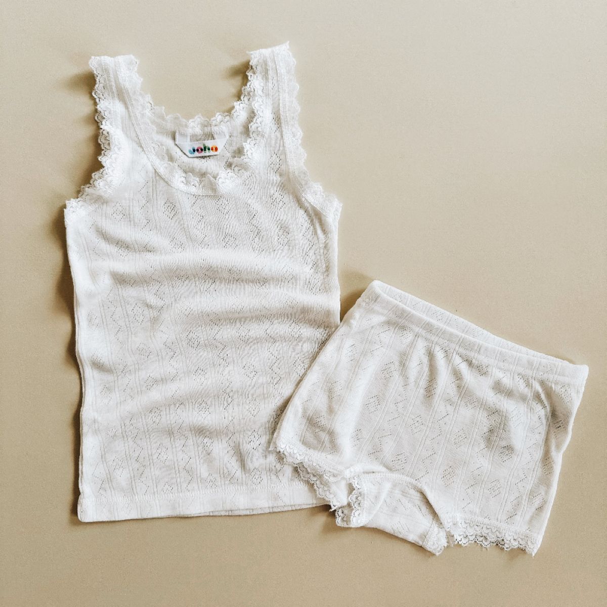 Pyjama hipster wol zijde